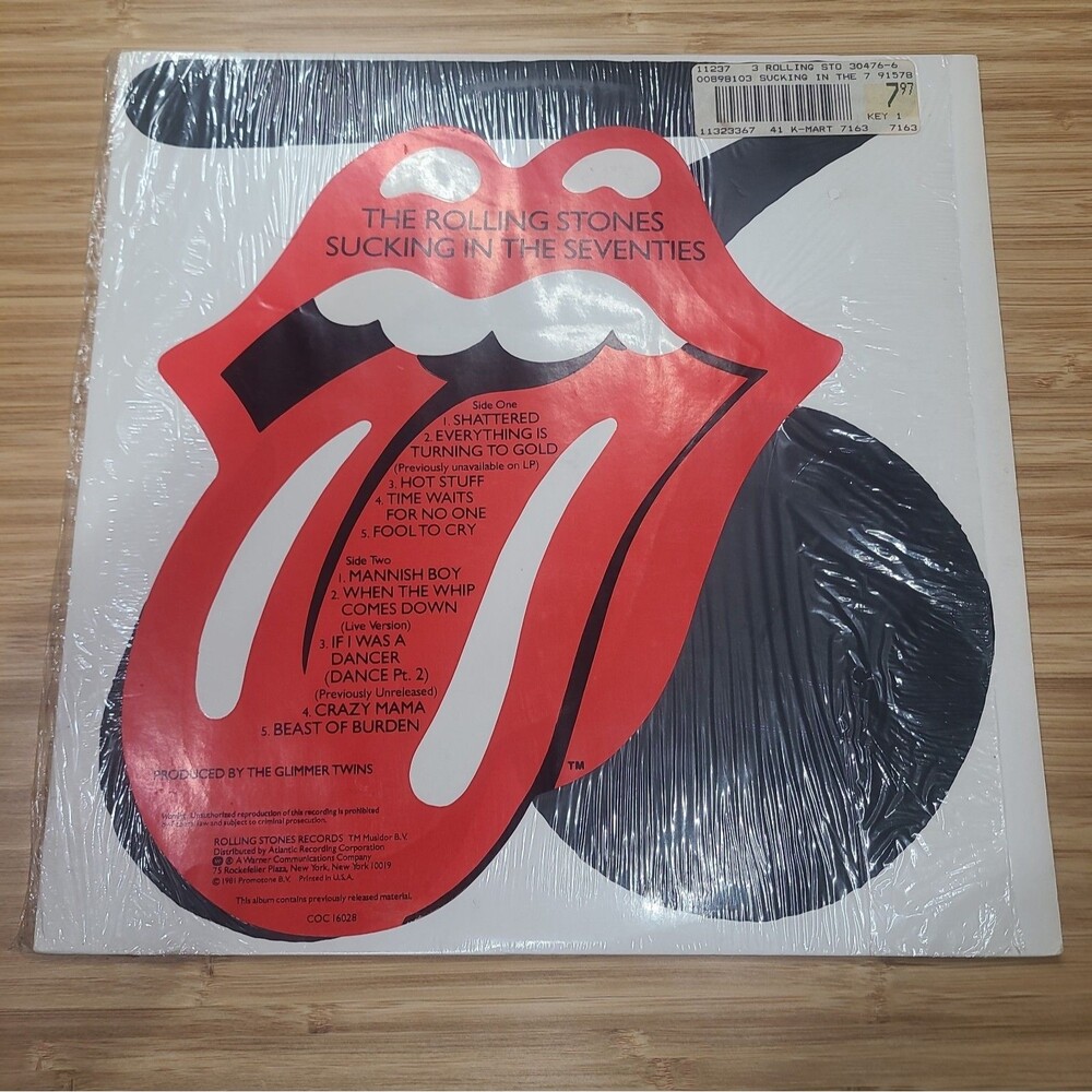 ROLLING STONES Sucking in the Seventies 1981 US 1st Press COC16028 "Shattered"